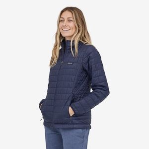 Patagonia Women’s Nano Puff Jacket Classic Navy Size Large